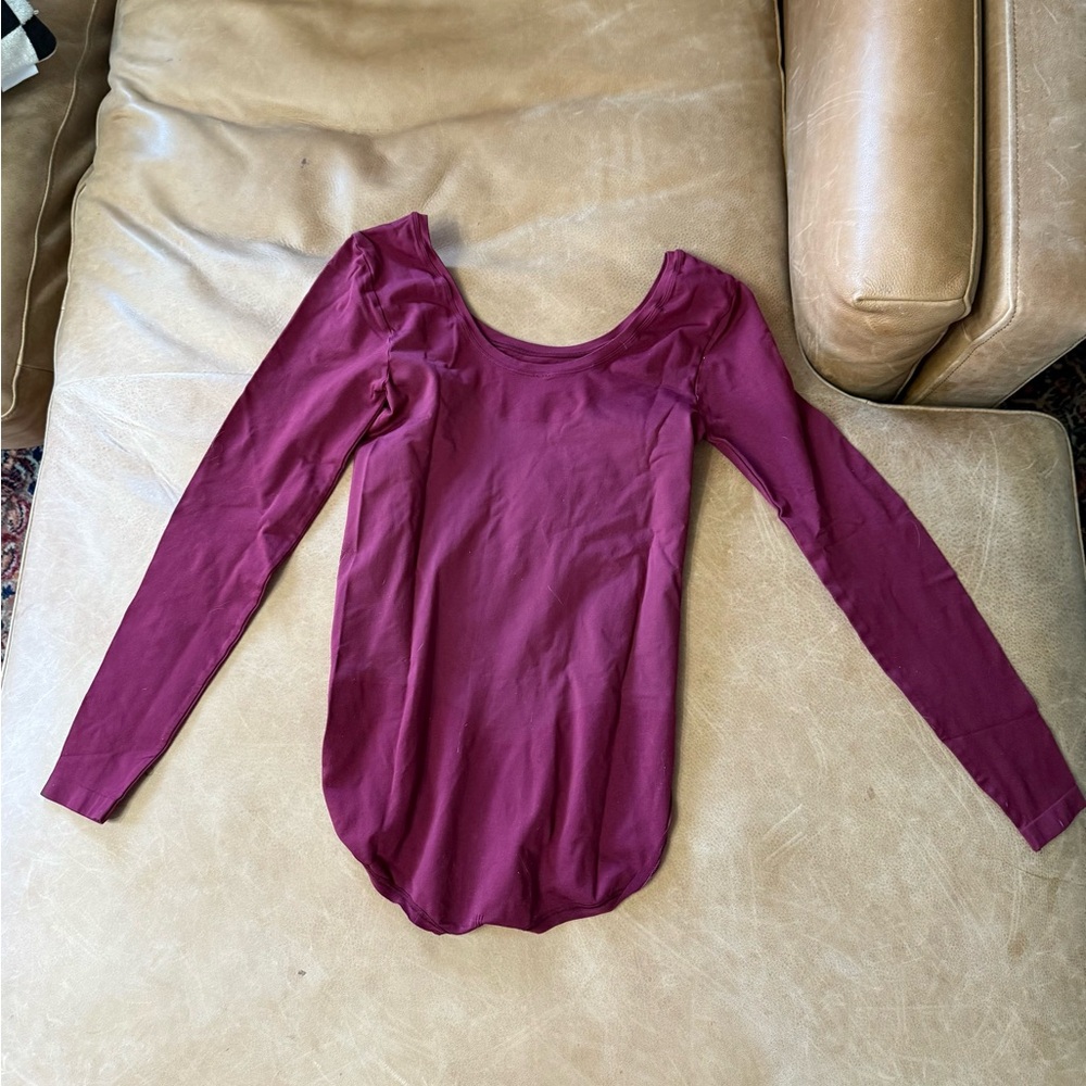 NWT The Base Body Suit Rich Garnet Women’s Size Large - Picture 6 of 8